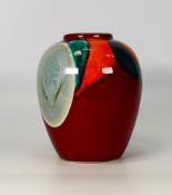 Poole pottery Volcabo vase. Height 16cm