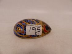Royal Crown Derby Paperweight Mouse with Gold Stopper