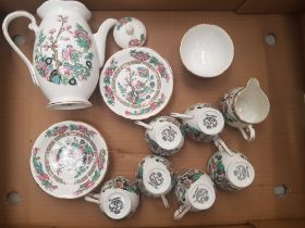 Royal Grafton Indian tree patterned 15 Piece Coffee Set