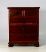 Apprentice Size Chest of Drawers, height 28.5cm