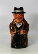 Royal Doulton Winston Churchill toby jug. Seconds in quality
