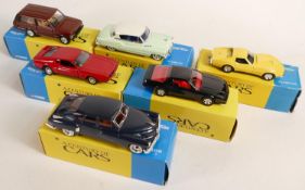 Boxed Corgi A Centenary of Cars - model vehicles to include Ford Mustang, Range Rover, Chevrolet