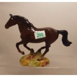 Beswick galloping brown horse 1374