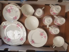 Duchess 21 piece floral tea set