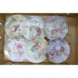 A collection of Wedgwood for Danbury Mint World of Beatrix Potter Wall Plates