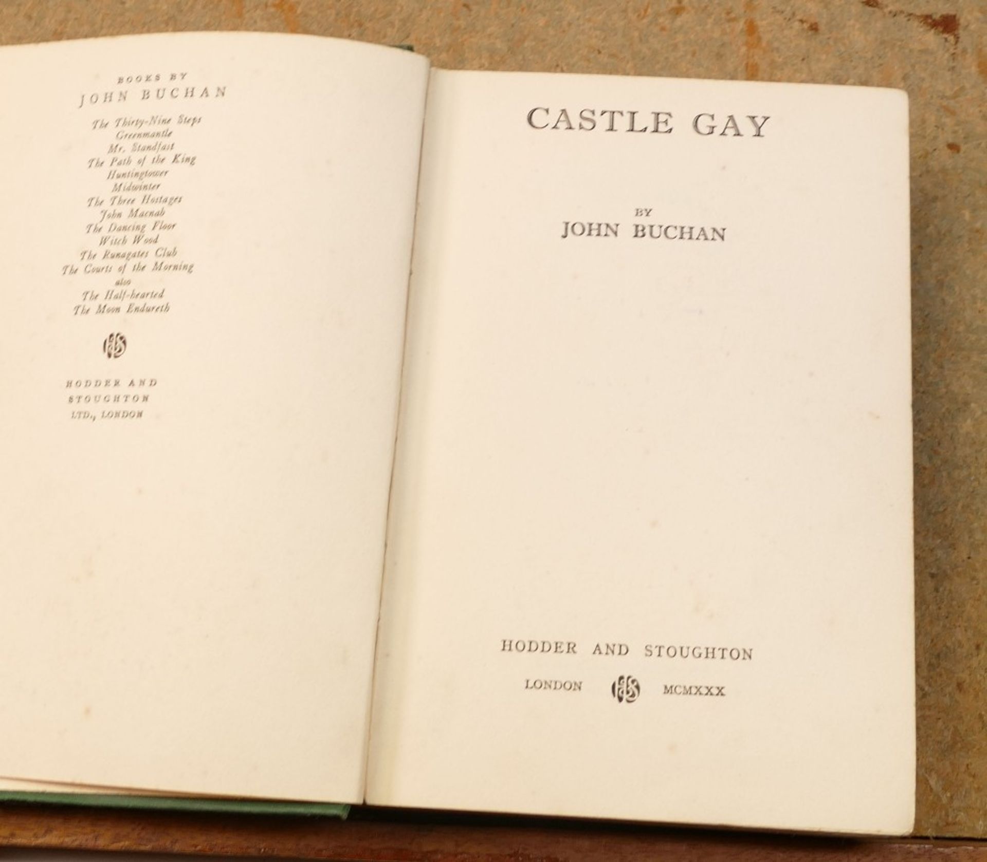 Six x 1st edition books by John Buchan - Sir Walter Scott 1932, Prester John 1910 (slight a/f), - Image 8 of 18