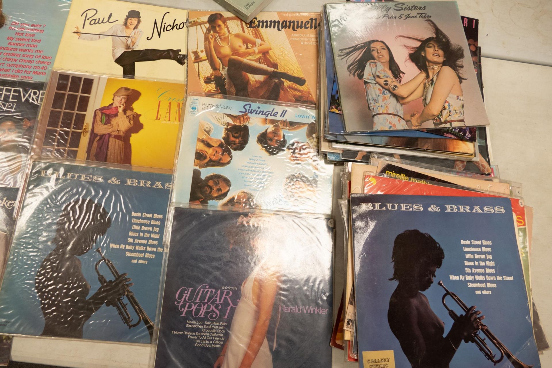 A collection of 1970's & later Easy Listening Theme Lp Records & 12" singles - Image 2 of 4