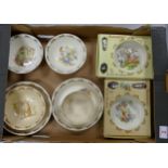 Collection of Royal Doulton Bunnykins bowls to include new in box sets