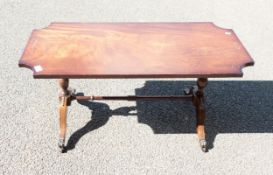 Reproduction Inlaid Coffee Table