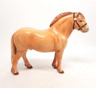 Beswick Norwegian Fjord Horse Model Number. 2282, Production years 1970-1975. Designed by Albert