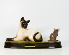 Beswick Cat & mouse tableau "Watch It"