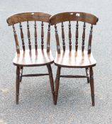Two Modern Farmhouse Style dining Chairs(2)