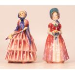 Royal Doulton Child Figures Diana Hn1986 & Biddy(2)