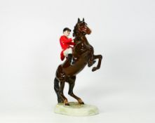 Beswick Huntsman on rearing horse 868