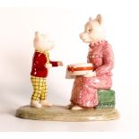 Beswick Ware Rupert The Bear Figure Happy Birthday Rupert, limited edition with cert