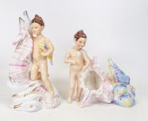 Peggy Davies limited edition figures Sea Sprites (2)