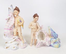 Peggy Davies limited edition figures Sea Sprites (2)