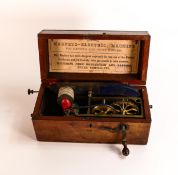 Wooden Case Magneto-Electric Machine for Nervous & Other Diseases