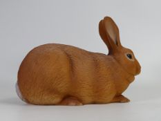 North Light large resin figure of a seated rabbit, height 20cm. This was removed from the archives