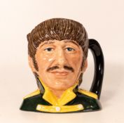 Royal Doulton character jug Ringo Star D6728 from The Beatles.