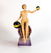 Peggy Davies erotic Isadora figurine. Artist original colourway 1/1 by M Jackson