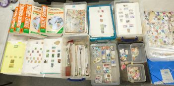 A large quantity of UK & world stamps & covers, plus a large, 4 volume 2004 set of Stanley Gibbons