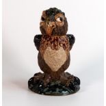 Burslem pottery Rosie the Puffin grotesque bird, stamped Andrew Hull. ( Tobbaco jar) Inspired by The