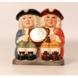 Royal Doulton double Toby jug Celsius and Fahrenheit D7143 limited edition