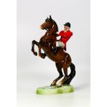 Beswick Huntsman on rearing horse 868