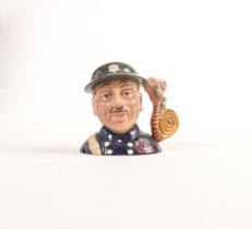 Royal Doulton character jug Fireman D7276 collectors club special, with certificate