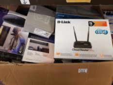 A collection of D-Link and Swann security cameras approx. 10