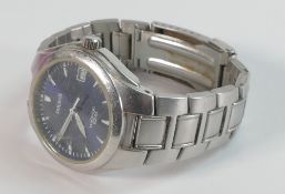 Pulsar Gentleman's stainless steel wristwatch and bracelet.