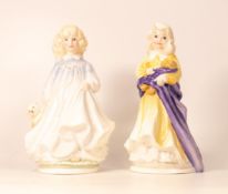 Royal Doulton NSPCC Collection Figures Hope Hn3061 & Charity Hn3087, both limited edition(2)