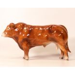 John Beswick Collection Ceramic Limousin Bull Figurine