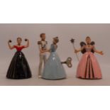 Three Wells-Brimtoy Novelty Mechanical Toys to include Fairy Queen Model No.9/16, Cindrella and