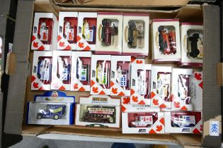 A collection of LLedo Canadian Provincial Series & similar Boxed Model Toy Advertising Vehicles(19)