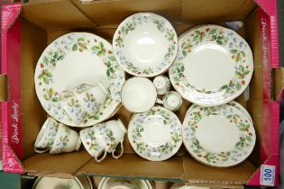 Duchess China Strawberry Fields Pattern Tea & Dinner ware