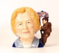 Bairstow Manor Pottery Character Jug Margert Thatcher , limited edition