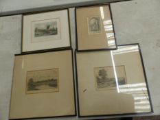 JONES. W, Signed Early 20th Century Engravings from the Camarhten Area; to include 'Camarthen from