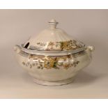 Royal Doulton large Majestic collection lidded soup tureen