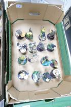 A collection of The Country Bird Collection Ornaments Eaglemoss Publications 2002.