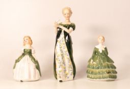 Royal Doulton Figures Veneta Hn2722, Belle Hn2340 & Penny Hn2338(3)