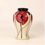 Moorcroft Tribute To Charles Rene Macintosh Vase, , dated 2013 (chip to base), height 16cm
