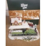 Limited Edition Light Up Lilliput Lane Cottage 'Bluebell Line' No. L2984. In excellent