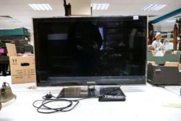 Samsung 37inch screen TV in working order, includes remote control. Ref EU 37 C5 100 QWXXU.
