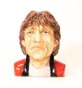 Kevin Francis Character Bust Mick Jagger, height 16cm