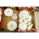 Royal Doulton The Chelsea Rose Patterned Tea & Dinnerware including tureens, platters, cups & saucer