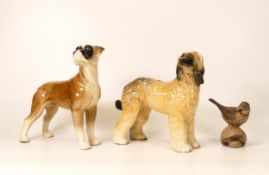 English Made China Dog Figures & similar bird(3)