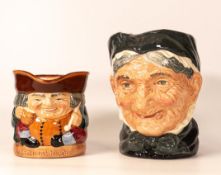 Royal Doulton Large Character Jug Granny D5521 & The Best is Not To Good(2)