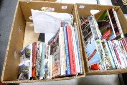 A large collection of Steam Railway related Books & Pamphlets (2 trays)